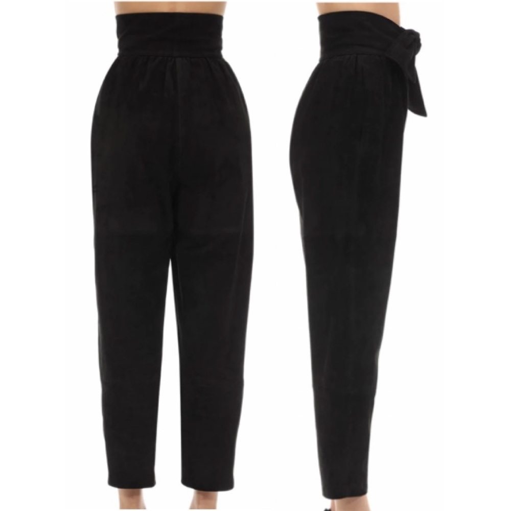 ZIMMERMANN Suede “Espionage” Obi belt  pants (Z3)